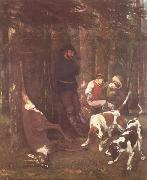 Gustave Courbet Die Beute Spain oil painting artist